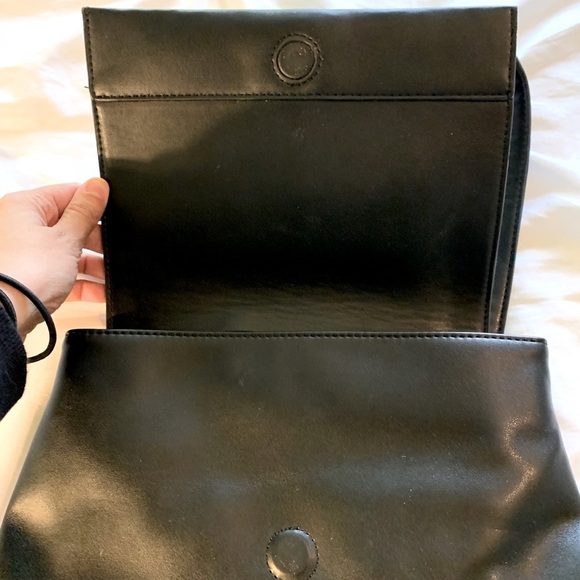 Vegan Leather Backpack Black - Picture 5 of 7